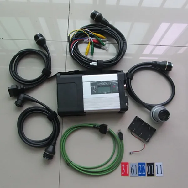 Диагностика mb star c5 sd Подключение беспроводной с CF19 для ноутбука panasonic установлен mb star C5 программное обеспечение V2019.5 в алюминиевой коробке