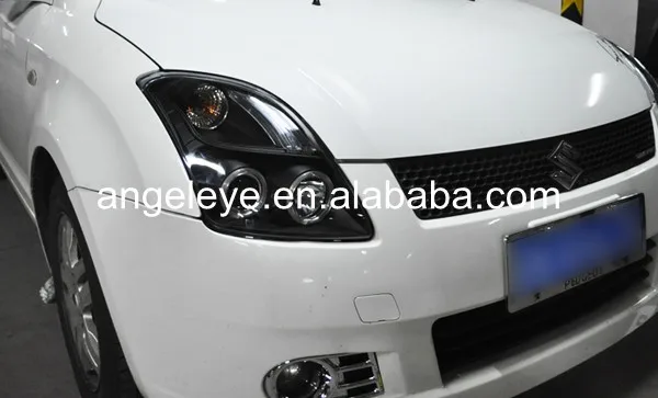 Для Suzuki для Swift 2006-2010 год светодиодный головной фонарь с Angel Eye SN
