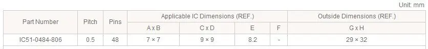 STM32-QFP48 QFP48 LQFP48 STM32F10xC STM32L15xC yamichi IC тестовая розетка программируемый Адаптер 0,5 мм шаг
