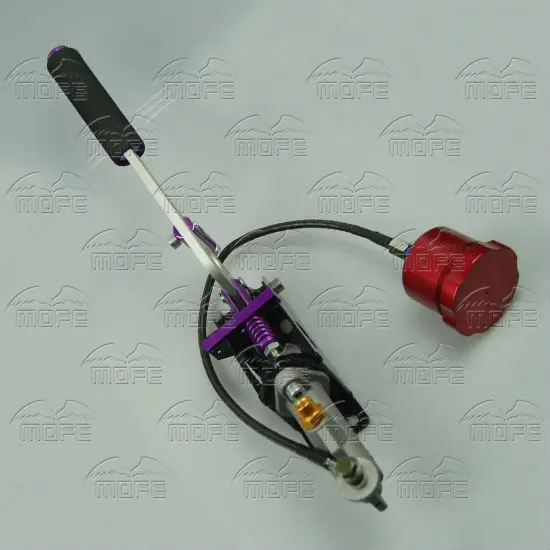 Drift Hand Brake Hydraulic Handbrake With Red Oil Tank for Hand Brake Fluid Reservoir E-brake  DSC_0078