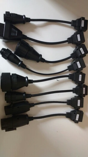 Кабели для грузовиков CDP Pro OBD2 OBDII Trucks диагностический инструмент соединительный кабель 8 шт. кабели для грузовиков CDP Plus