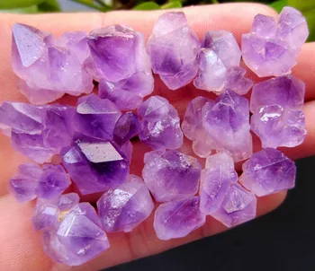 

BEST!!! 100g Raw Natural Beautiful Amethyst Skeletal Quartz Crystal Specimen