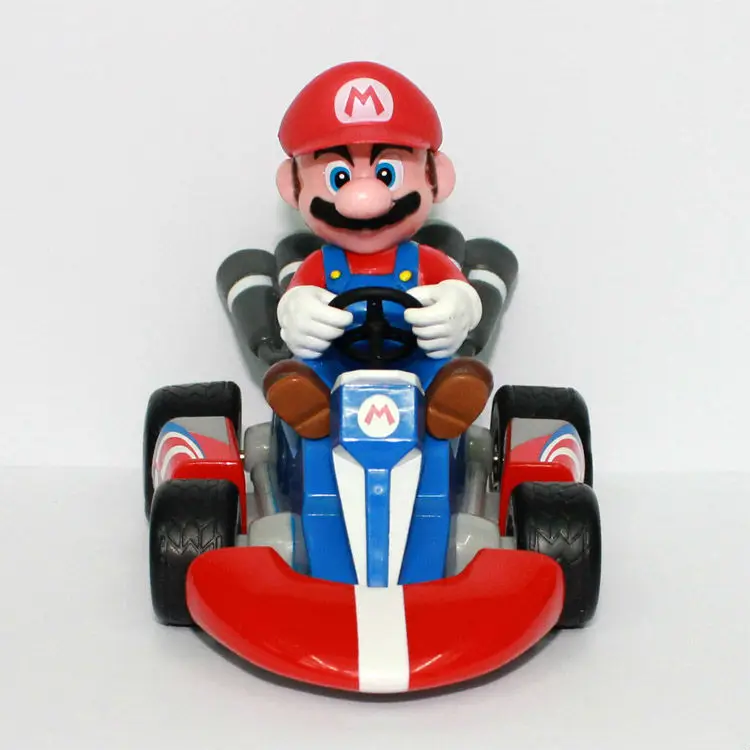 100 шт/партия, супер Марио Bros Марио и Yoshi Yossy Kart оттяните назад автомобиль 2 стиля