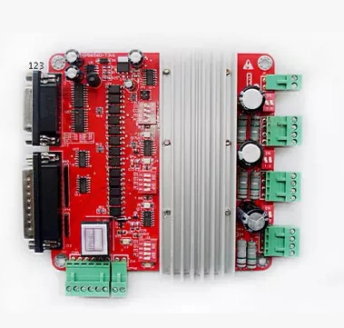 Бесплатная доставка TB6560 57 трехосный Драйвер шагового двигателя с параллельными