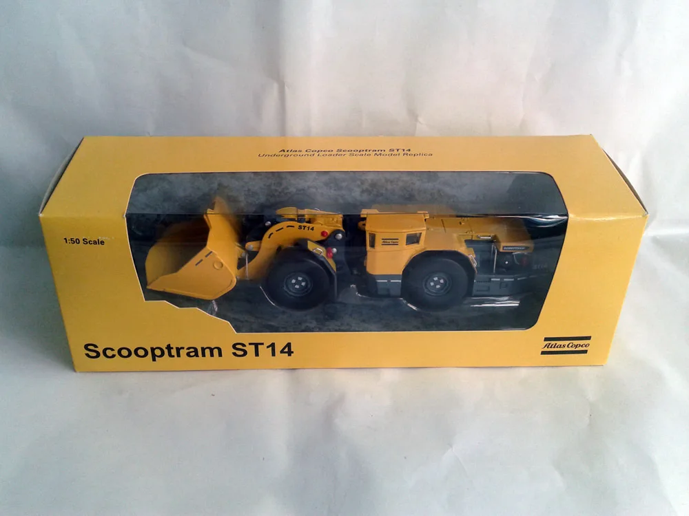 JOAL 280 1:50 Atlas Copco Scooptram ST14 подземная горнодобывающая игрушка