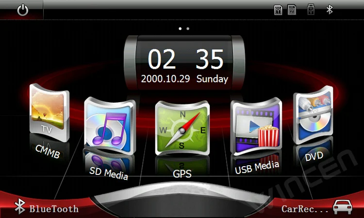 Discount 2013 Newest 1080P 7"Car DVD GPS Player for Renault Fluence 800MHz CPU 512MB RAM build in DVR support phonebook Free 8GB USB Disc 33