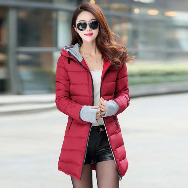1PC Winter Jacket Women Cotton Padded Parkas For Women Winter Coat Jaqueta Feminina Casacos De Inverno Feminino Z007 1