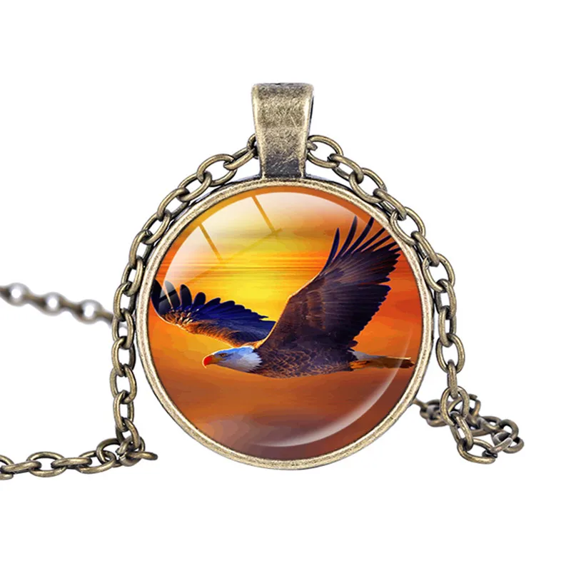 Bald Eagle Pendant Hawk Bird Predator Wings Animals Poster Pendant High