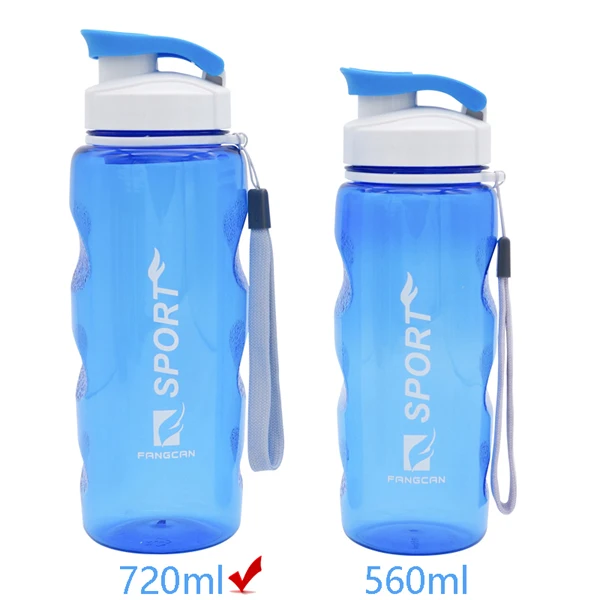 FANGCAN 720 мл бутылки для воды для прогулок красочные спортивные бутылки для воды - Цвет: FCA18 Blue