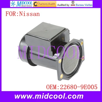 

New Mass Air Flow Sensor use OE No. 22680-9E005 / 226809E005 for Nissan