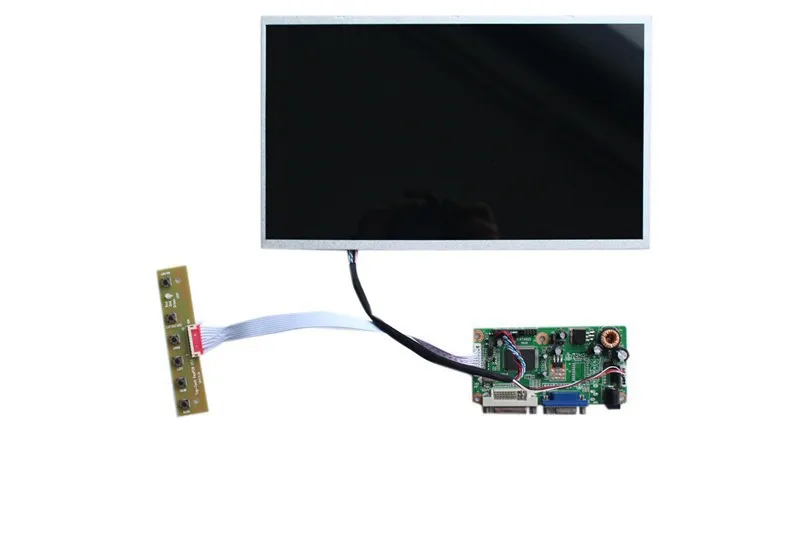 DVI + VGA + аудио ЖК-дисплей доска + LVDS кабель + OSD клавиатура с кабелем + 11,6 дюймов 1280*800 B116XW02 V0