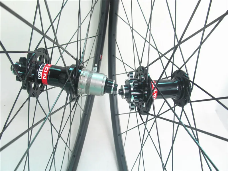 Горный велосипед wheelsl с Новатек D711/D712SB концентраторы, Farsports 29er колеса горного велосипеда 27 мм ширина 25 мм Глубина матовый UD 32 H