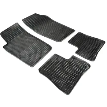 

Rubber grid floor mats for Peugeot 206 Seintex 00585