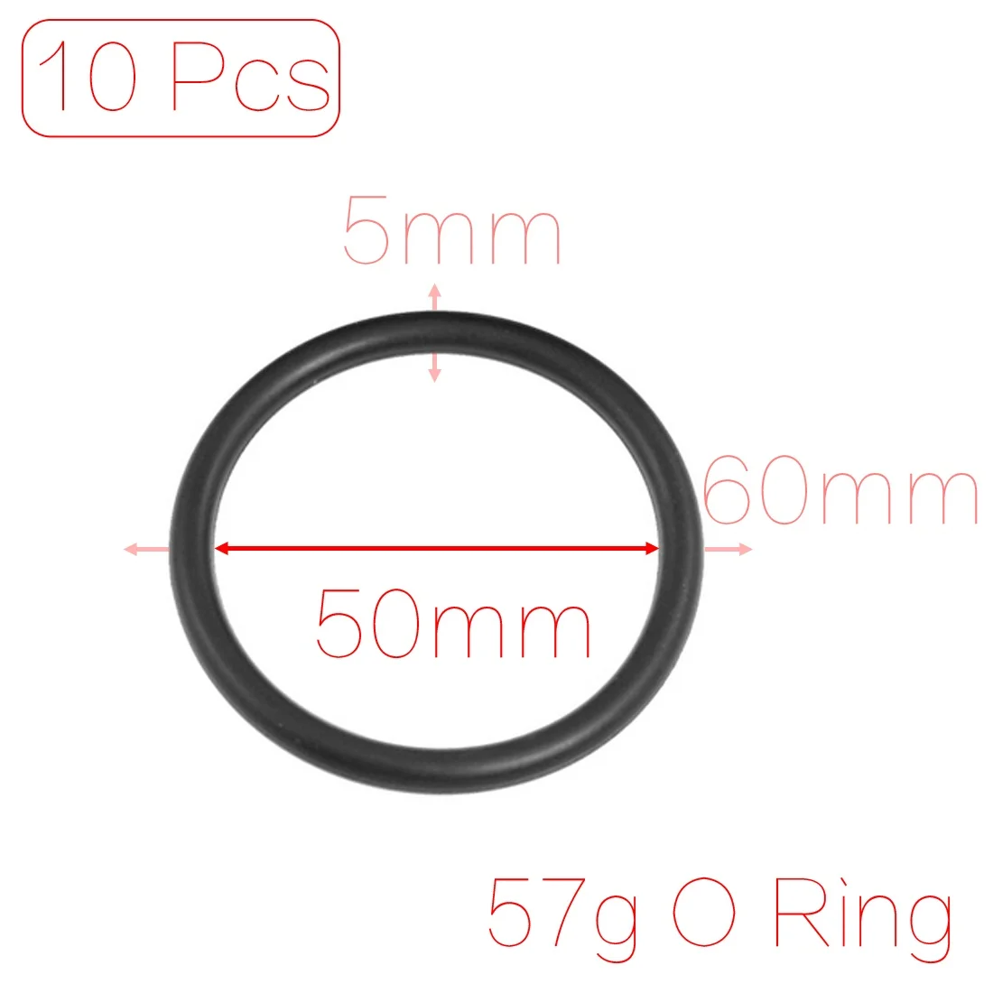 E x10 5mmx50mmx60mm Uxcell 10 шт. 5 мм толстый резиновый масляный фильтр уплотнительные прокладки уплотнительные кольца Id. | 28 мм | 30 мм | 32 мм | 40 мм | 50 мм | 58 мм | 59 мм | 60 мм | - Цвет: E x10 5mmx50mmx60mm
