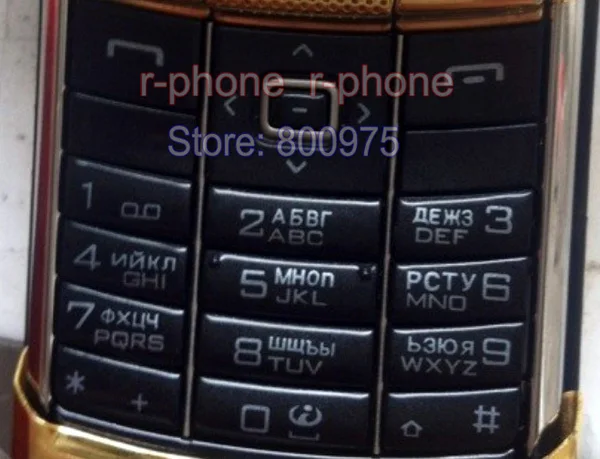 Nokia 8800 Классический мобильный телефон 2G GSM Unlcocked 8800 Русский Арабский Английский Клавиатура золото отремонтированный