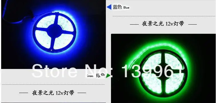 5 м/лот DC12V 5050 SMD 30Led/m Белый/красный/желтый/синий/зеленый/RGB Non-Водонепроницаемый светодиодные ленты