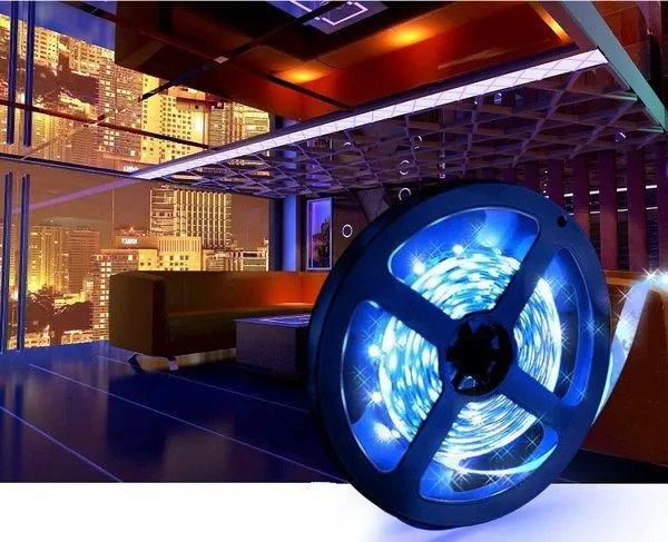200 м/лот Водонепроницаемый RGB Светодиодные Ленты Гибкие Огни DC12V SMD2835 3528 300 светодиодный 5 м лампада светодиодный светящаяся лента лампы оптом