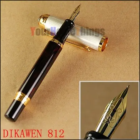 Роликовые шариковые ручки и 2 средних перьевых ручки 2 DIKAWEN 821