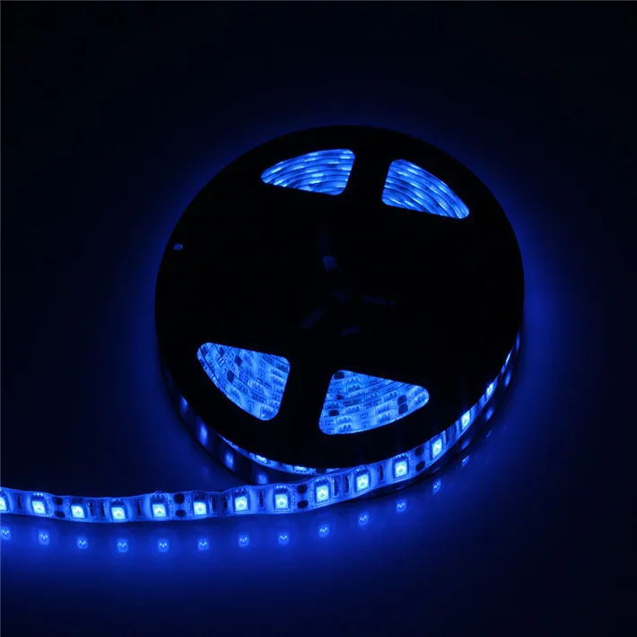 Водонепроницаемый RGB Led 5050 гибкие ленты 5 м 300 светодиодов SMD DC 12 В 6A адаптер 44key ИК-пульт контроллер Бесплатная доставка