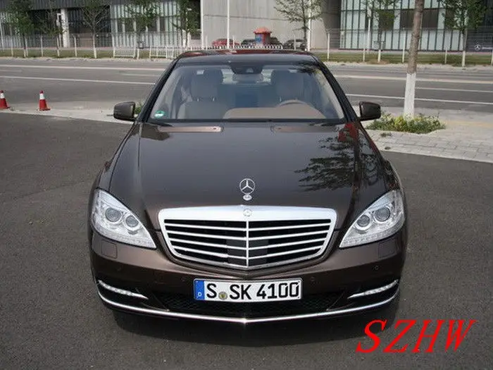 Июля King 7 светодиодов Габаритные огни DRL чехол для Benz 2007~ 2011 W204(c-класса) W221(s-класс), 1:1, замена Aftermarket