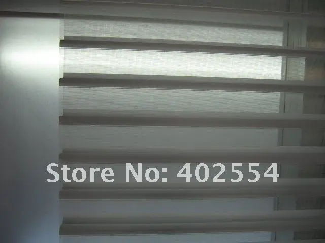 motorized zebra blinds, 1.6m wide or customized as your requirement