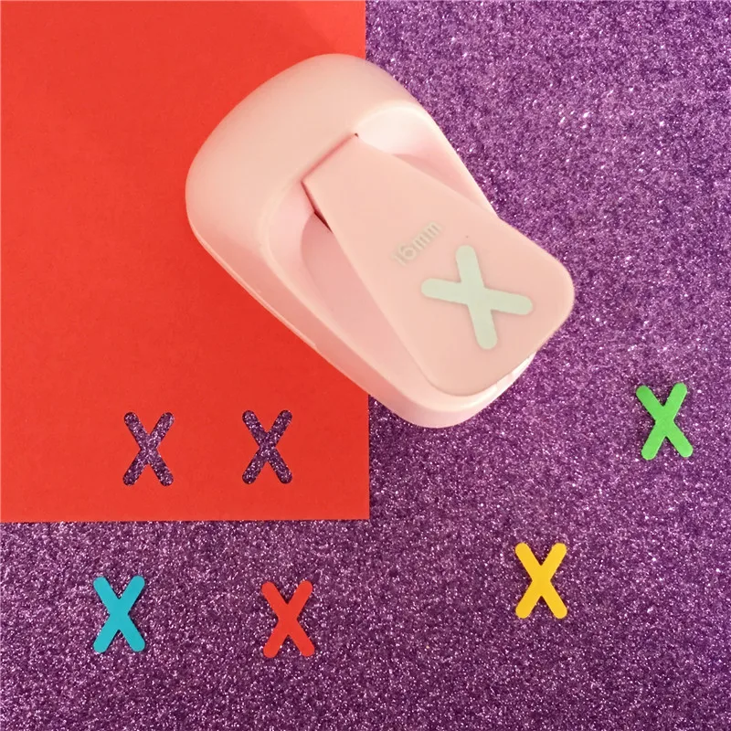 Алфавит X shaped save power paper/eva ремесло записная книжка с отрывными листами ручной работы Перфоратор DIY x буквы Дырокол перфоратор
