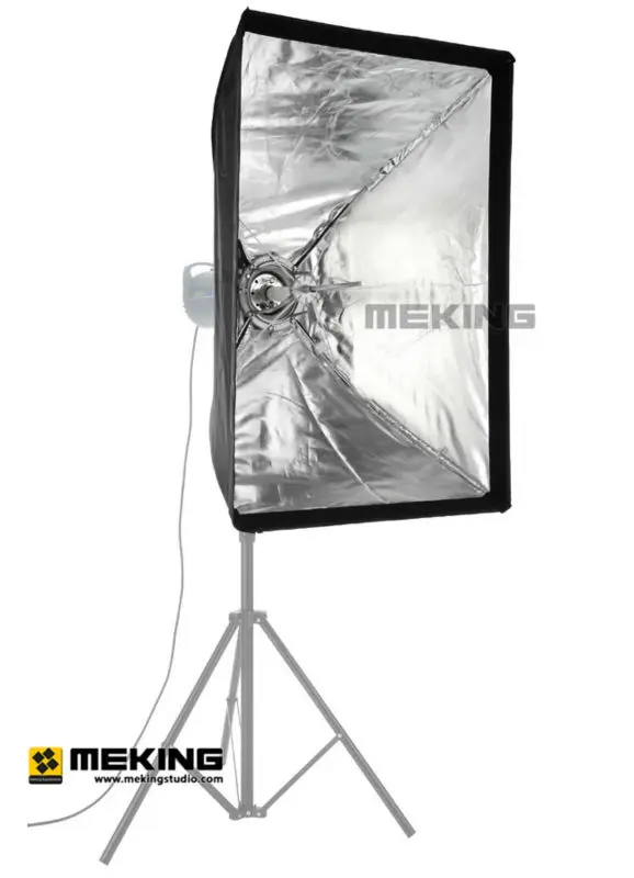 Meking фотостудия световой софтбокс 70 см x 100 см/2" x 40" с креплением Bowens скоростное кольцо быстрая настройка Мягкая коробка