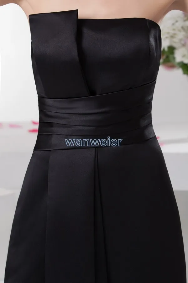 vestidos formales, новинка 2013, Лидер продаж, реальные изображения, высокое качество, дизайнерские волнистые плиссированные черные платья для невесты