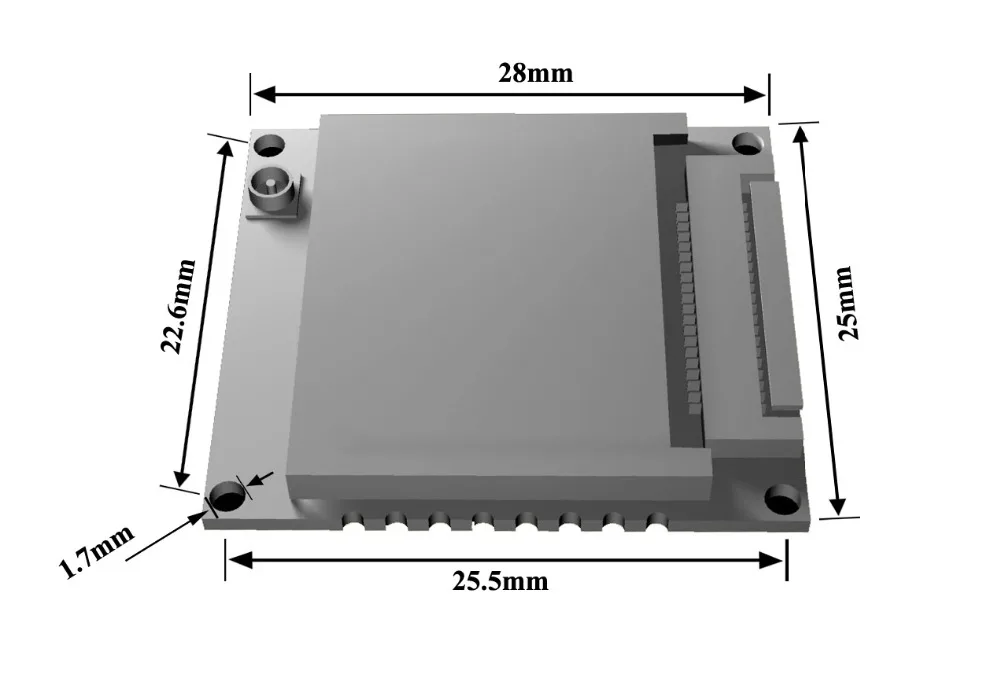 Uhf epc rfid Совета модуль usb ttl rs232/пассивный gen2 long range usb uhf rfid Писатель модуль+ мини керамическая антенна