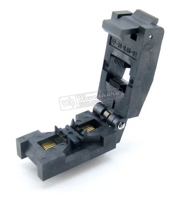 SSOP16 TSSOP16 FP-16-0.65-01A Enplas IC Тесты burn-в гнездо адаптера Программирование 0,65 мм Шаг 4,4 мм Ширина