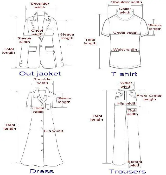 clothes size