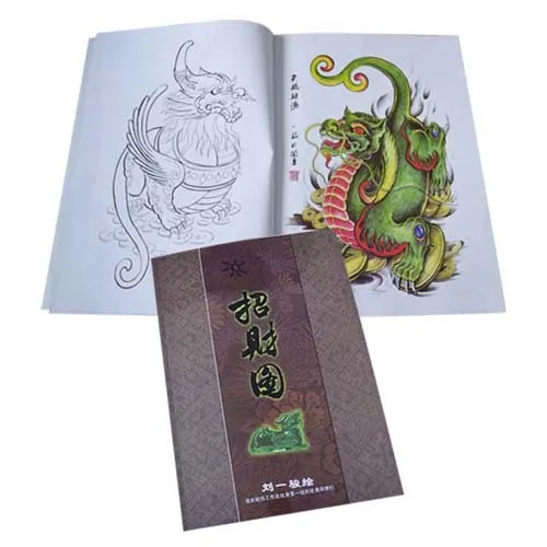 Горячая 5 шт./компл. тату флэш книга
