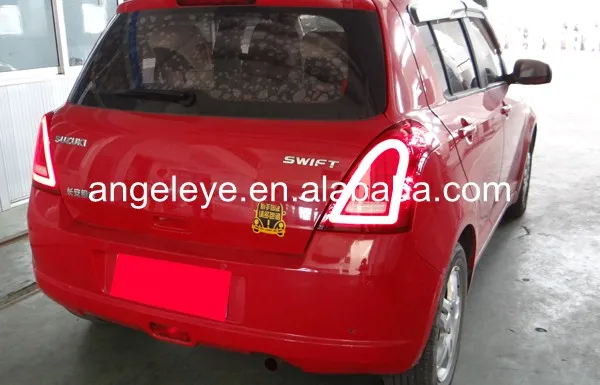 Для Suzuki для swift 2006-2010 год полный светодиодные задние свет Подсветка красного цвета WH