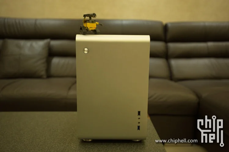 Горячая Распродажа мини ITX M-ATX HTPC Чехол настольный компьютер чехол полностью алюминиевый ультра-тихий High-end, украшенное мозаикой из драгоценных камней, 12 см вентилятор охлаждения