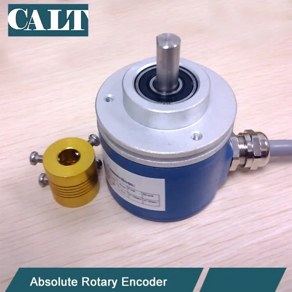 CAS60 дешевый оптический абсолютный энкодер 10 мм вал абсолютный линейный датчик положения параллельный энкодер ssi