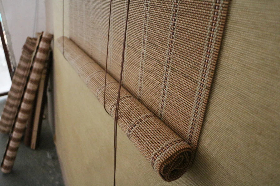 Популярные бамбуковые жалюзи/бамбуковые рулонные шторы/Готовые занавески/занавески из ткани
