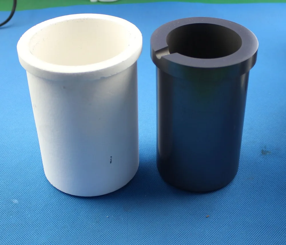 Высокая чистота плавления графитовый кварцевый тигель индукционный нагреватель