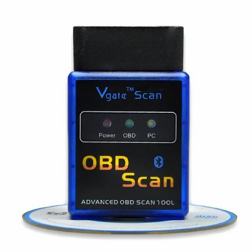 20 шт./лот DHL Vgate ELM327 MINI bluetooth OBD2 мини ELM327 Авто сканер работает на Android Tourque диагностический сканер