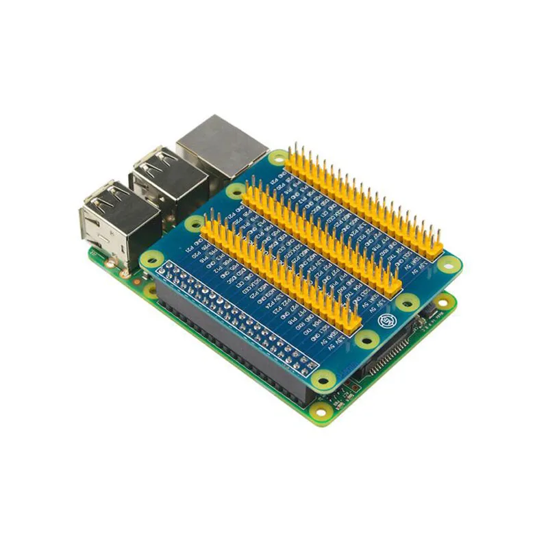 Raspberry Pi 3 Model B+ плата расширения GPIO от 1 до 3 для RPI 3 Модель B также 40 Pin Модуль ввода-вывода общего назначения для оранжевый Pi банан Pi M3