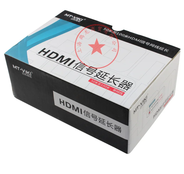 MT-ED06 усилитель сигнала HDMI удлинитель по одному кабелю RJ45 Cat5e/6 Расширение 100 м HDMI 1,4 без потерь 1080P HD 2048*1440
