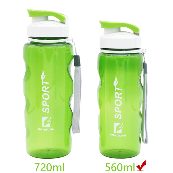 FCA19 Green FANGCAN велосипед Спорт 560 мл открытый Питьевая пластиковая бутылка для воды 4 цвета - Цвет: FCA19 Green