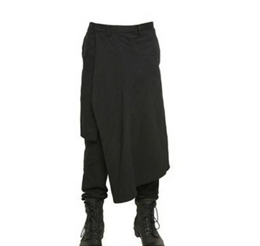Мужская одежда GD стилист волос модные Необычные брюки trousres плюс размер певица костюмы 27-44