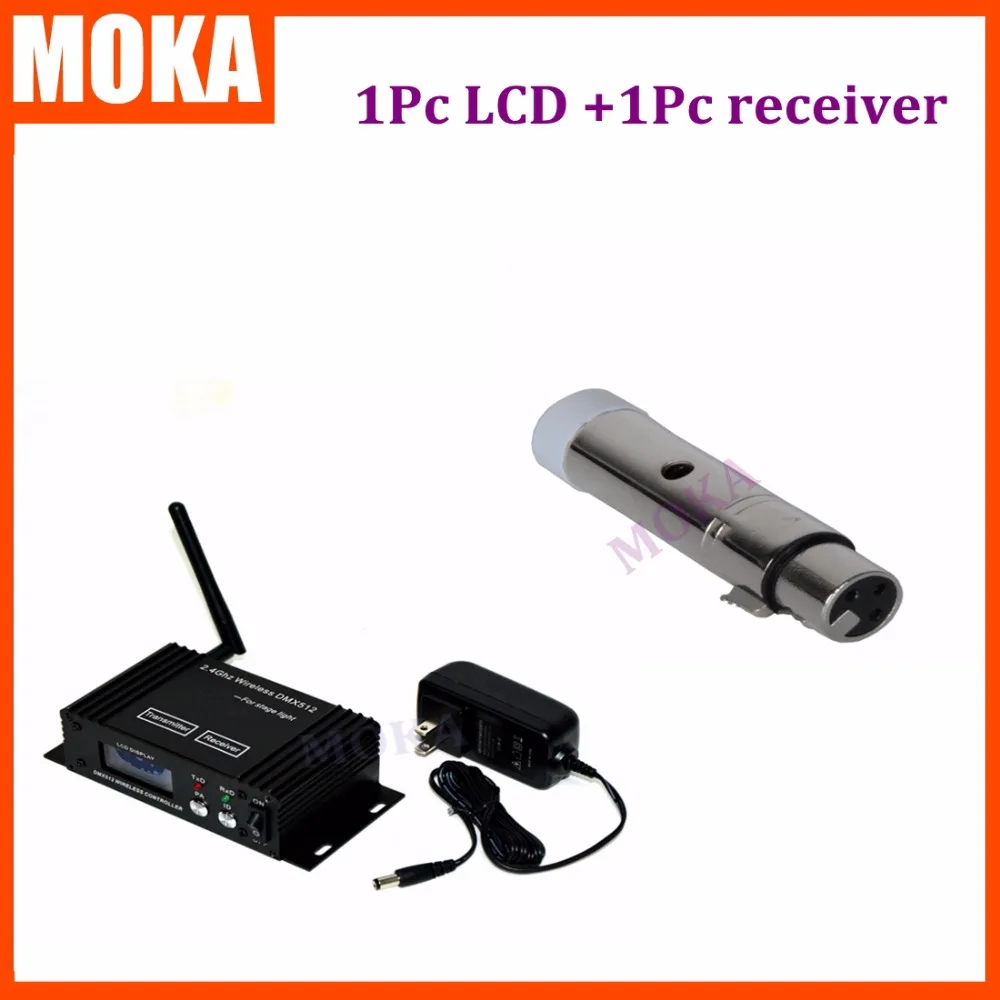 

2pcs/lot 2.4GHz mini wireless remote controller receiver +transmitter for stage lighting moving head light hot sale