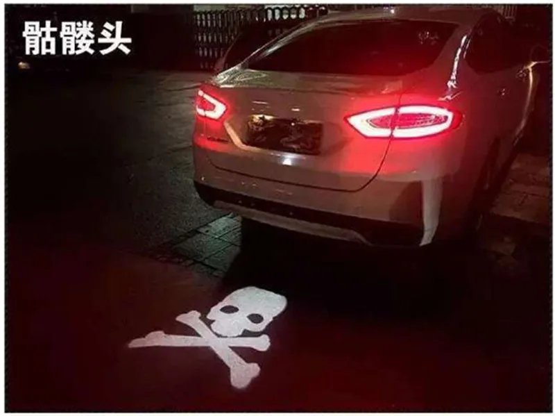 

Car LOGO Laser Projector/Laser Tail Fog Light Auto Brake Parking Lamp Rearing Warning Light Car-Styling With Car LED Logo