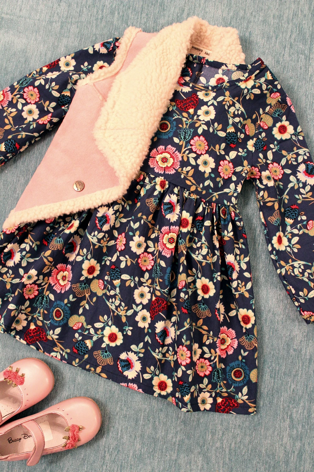 Цветочное платье для девочки с Алиэкспресс