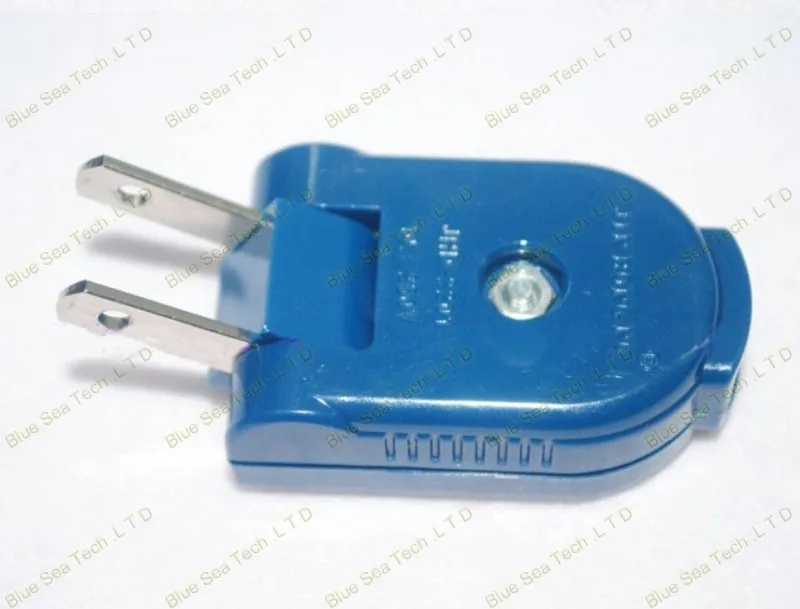 2 шт. 10A/250 В AC Мощность Кабельный разъем шнура, 2Pin мужской Мощность Съемный разъем, ABS + латунь Бесплатная доставка