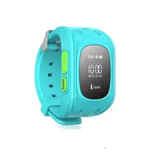 Anti Lost GPS Tracker Watch For Kids SOS GSM Smart Phone App For IOS & Android MTK 6261 364MHz Smart Watches Children