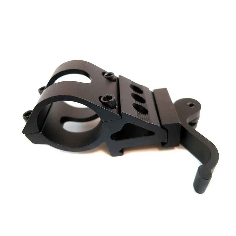 

Tactical 1" Offset Picatinny/Weaver Rail Mount for Flashlights with Quick Release New High Quality