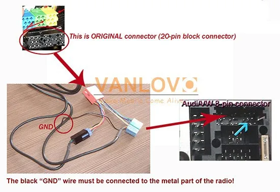 Bluetooth Link автомобильный комплект с интерфейсом Aux-in и USB зарядным устройством для Audi OEM радио Chorus II концертный I& II Symphony I& II RNS-D