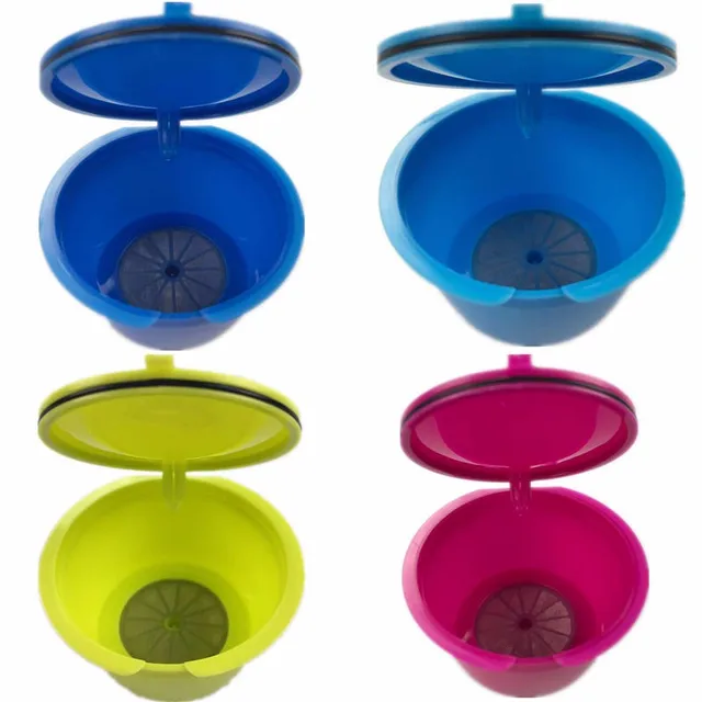 Cheap 5pcs/pack 250 times Reusable Dolce Gusto Nescafe Coffee Capsules Empty Plastic Refillable Espresso Coffee Filter Baskets 8colors Cheap 5pcs/pack 250 times Reusable Dolce Gusto Nescafe Coffee Capsules Empty Plastic Refillable Espresso Coffee Filter Baskets 8colors